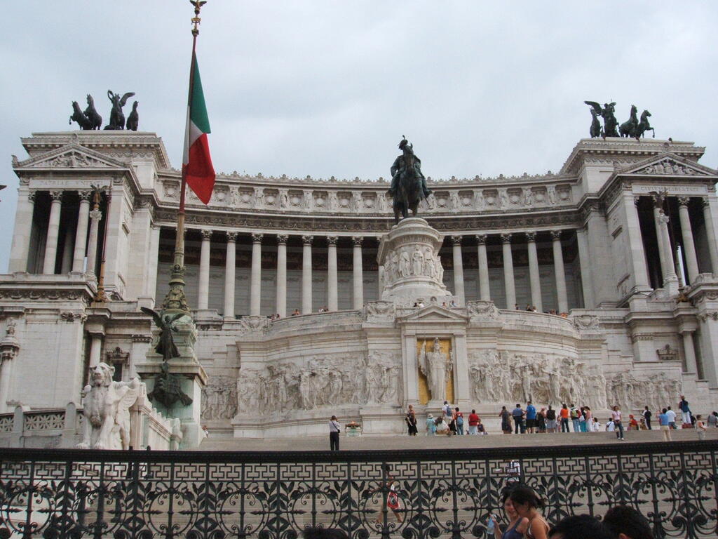 Le monument à Victor-Emmanuel II